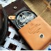 Набор для обуви (гуталинница) в кожаном футляре nbk-8 цвет горький шоколад