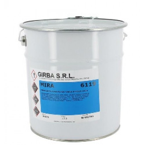 Самополирующийся крем для кожаного верха, GIRBA - MIRA, ж/б, 5000мл. - арт.6119/5L